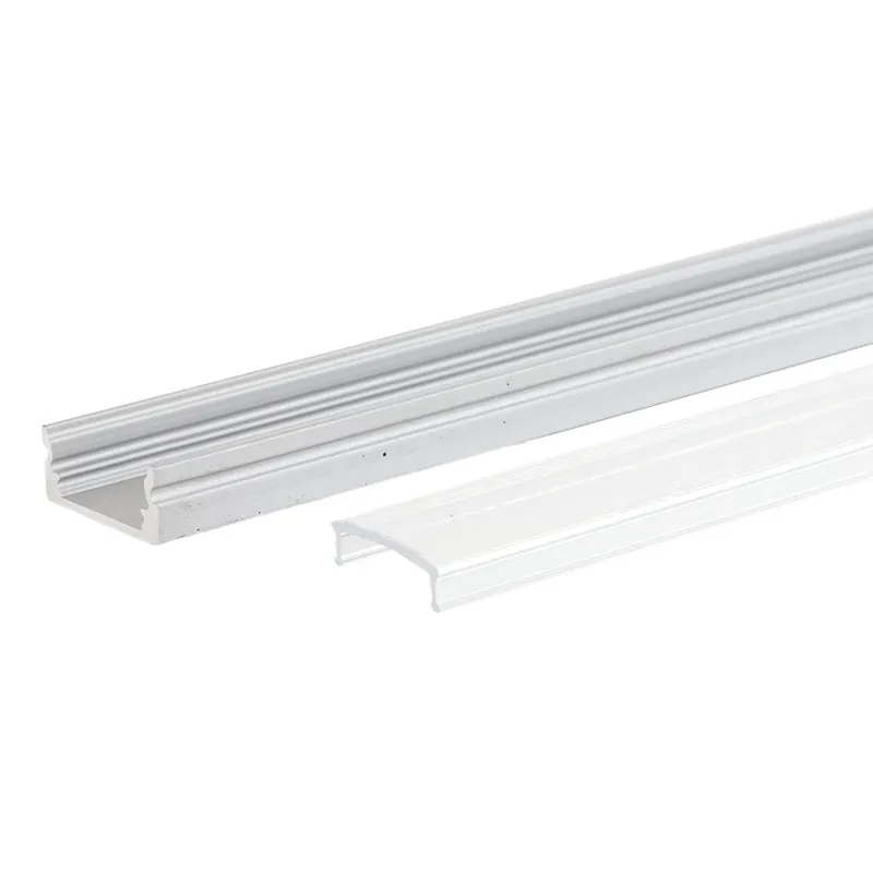 Aluminiumprofil für LED-Streifen - Opaldiffusor SU-A1707 x 2M [BX3-A1707]