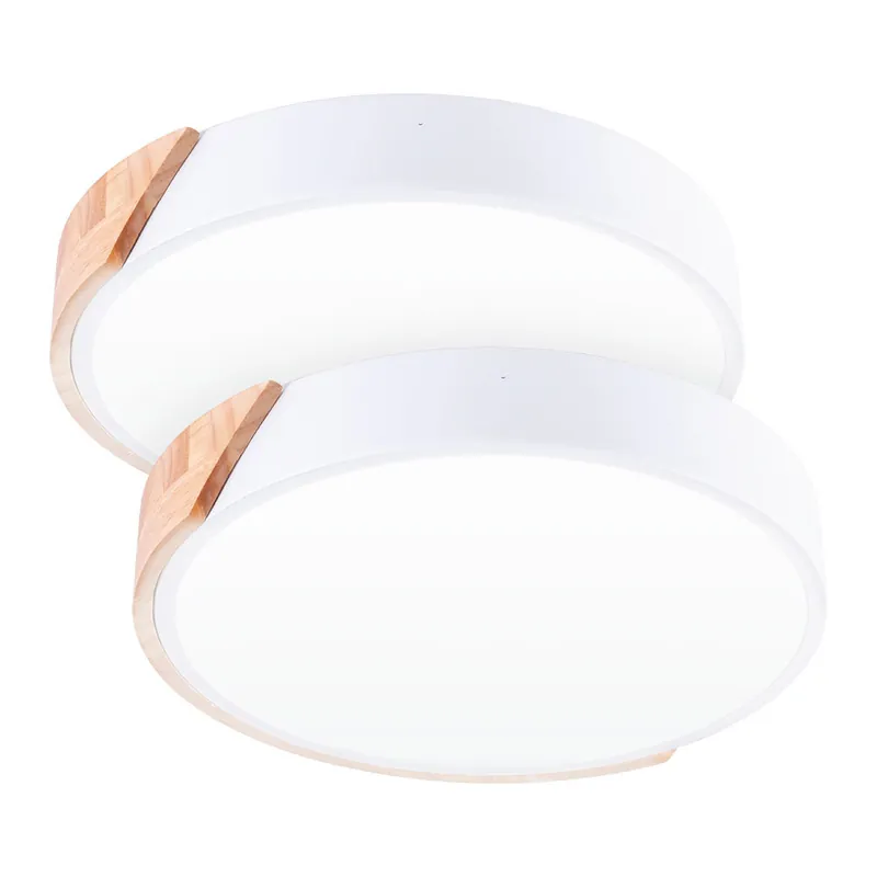 2er-Pack LED-Deckenleuchten 18W 1.800Lm rund zweifarbig "Veronica" CCT (Einstellbar Lichtton) 40.000H [HO-PL-BI-18W-03-PK2]