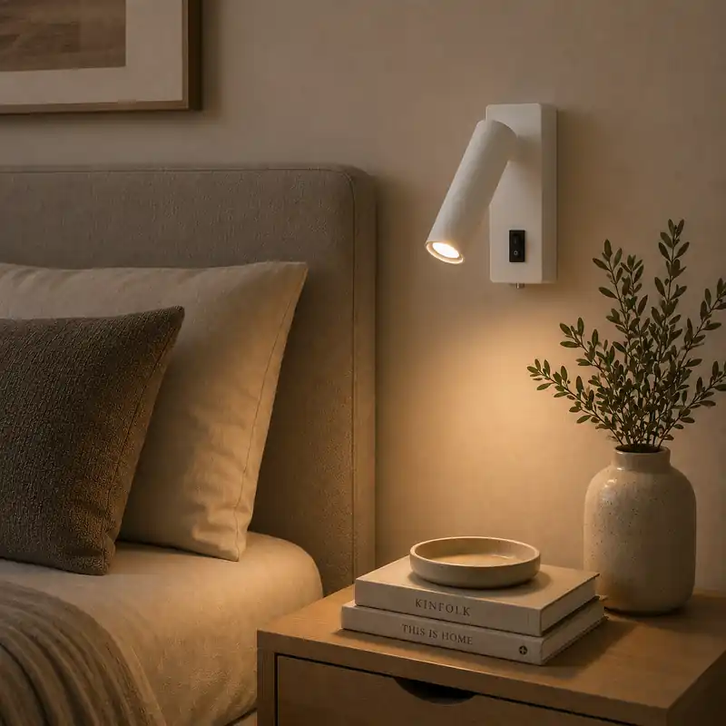 3-W-Lesewandleuchte „Halo“, verstellbar, mit CREE-Chip