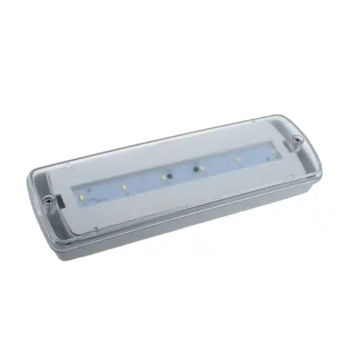 200 lm LED-Einbau-Notleuchte mit IP65 wasserdichtem Gehäuse / Dauerhaft/Anti-Dauerhaft, 5000 K