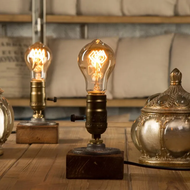 Petite Lampe de Bureau Industrielle