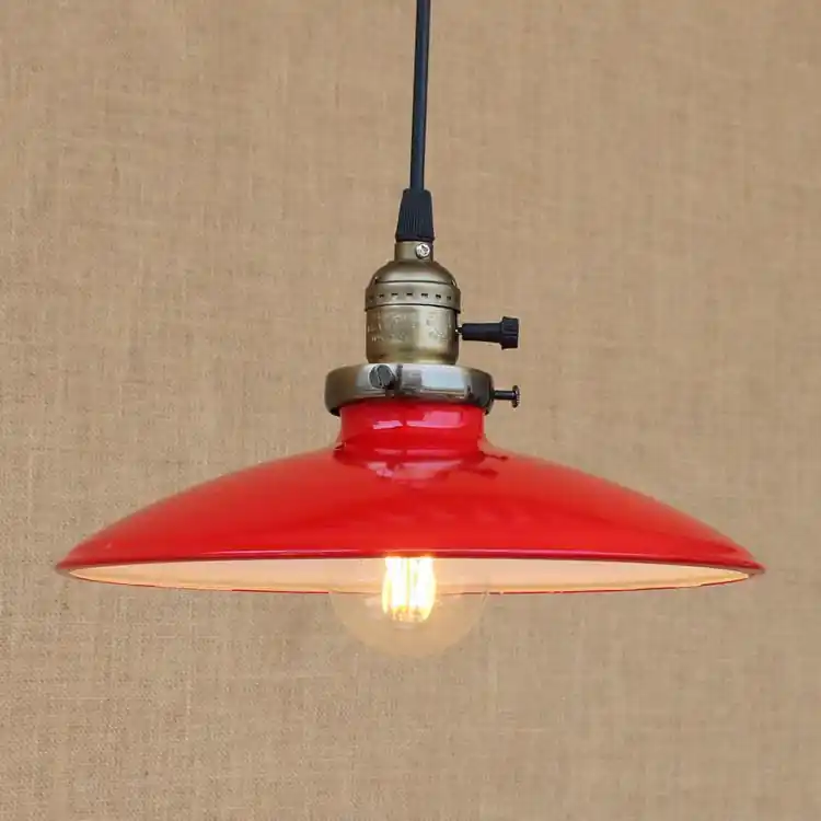 Suspension Vintage Rouge