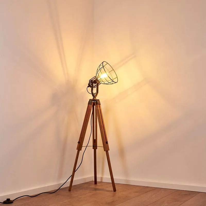 Lampadaire Esprit Industriel
