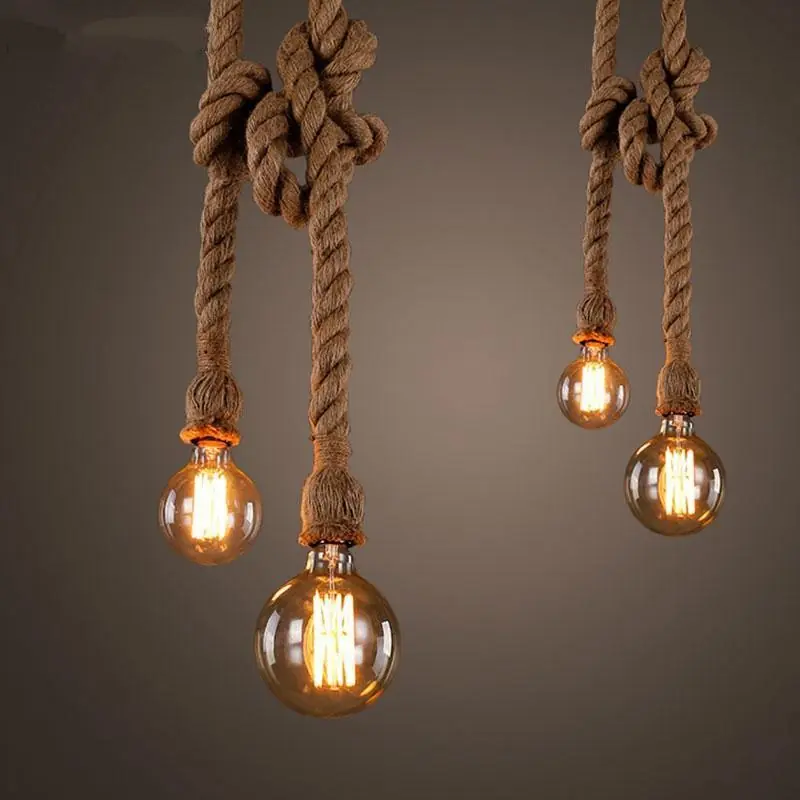 Suspension Industrielle Corde Double
