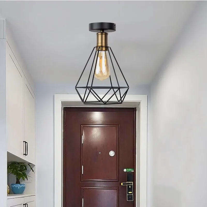 Plafonnier Cage Vintage