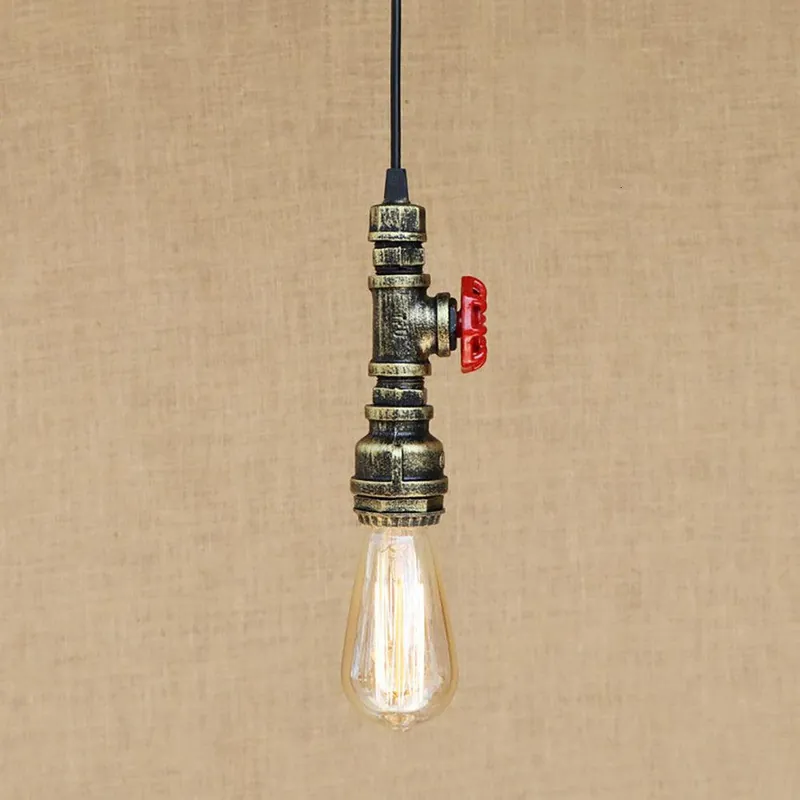 Suspension Industrielle Robinet Gold