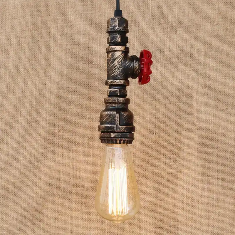 Suspension Industrielle Robinet Bronze