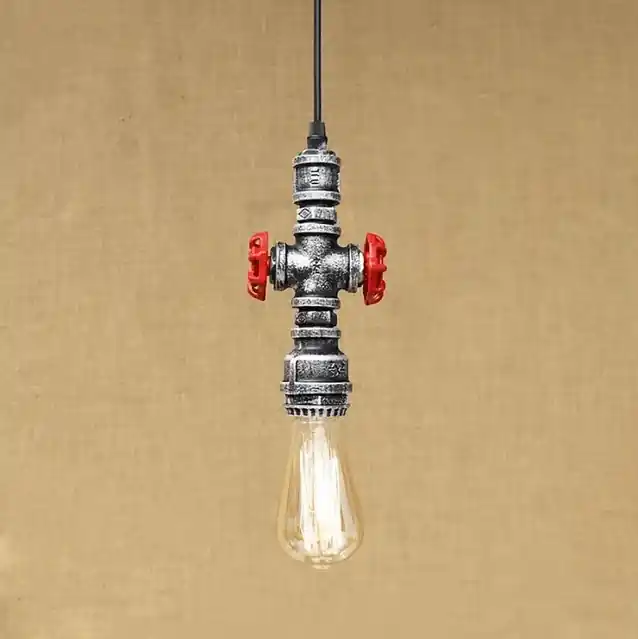Suspension Industrielle Robinet Double