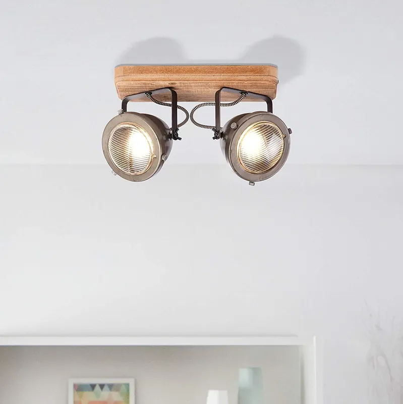 Rampe 2 Spots Industrielle