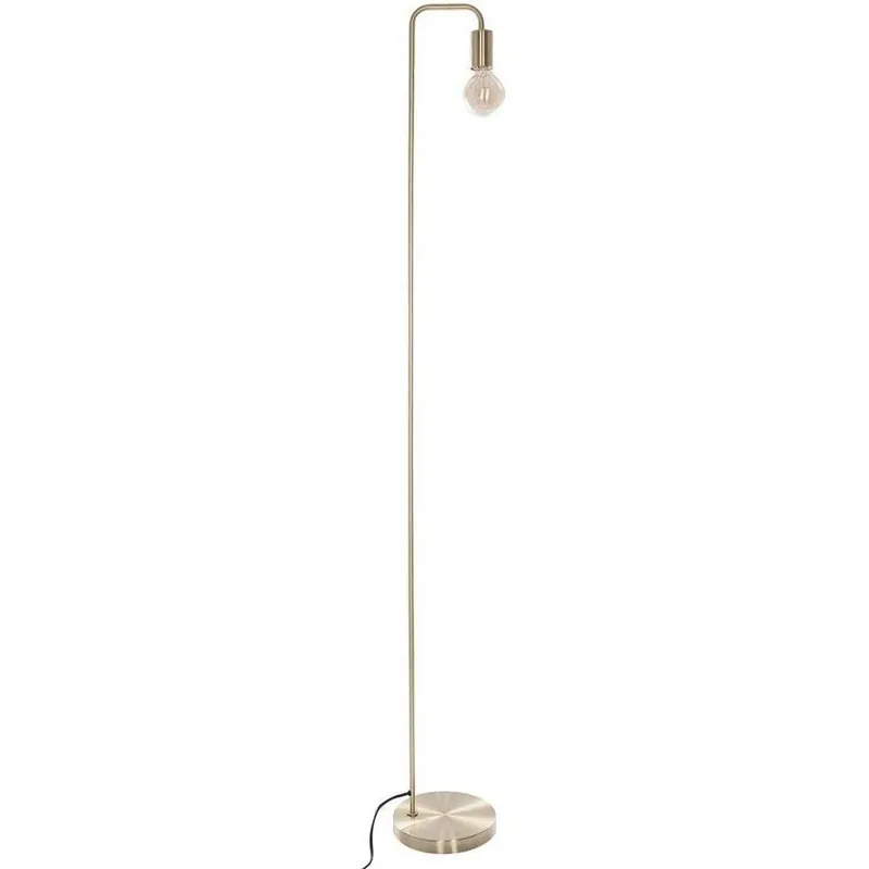 Lampadaire Salon Industriel Minimaliste Or