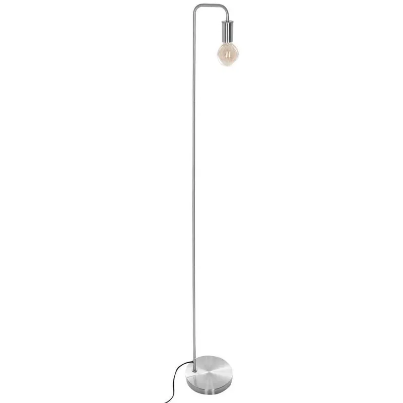Lampadaire Salon Industriel Minimaliste Argent