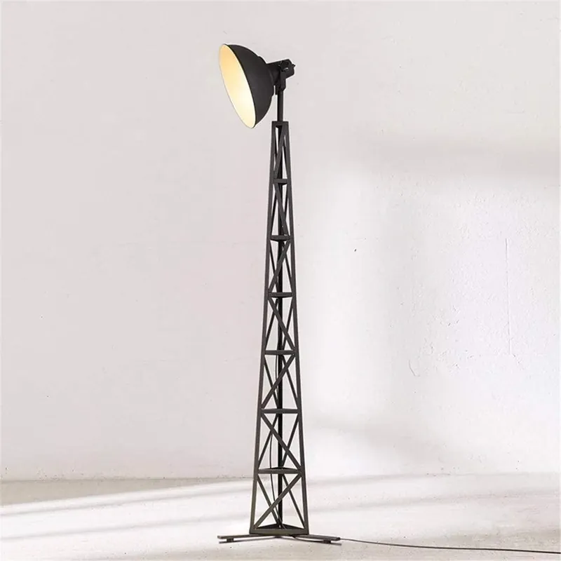 Lampadaire Salon Industriel Tour - Fer Forgé