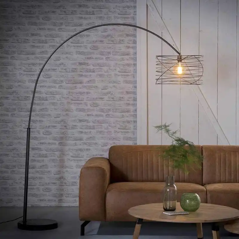 Lampadaire Salon Industriel Arc