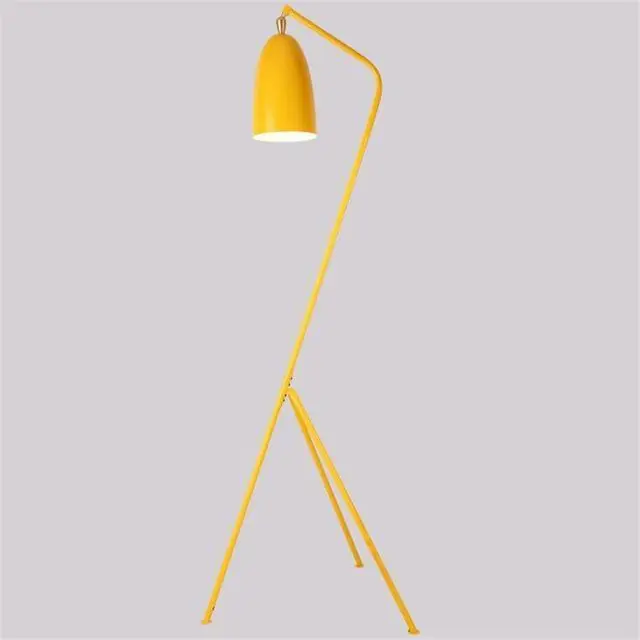 Lampadaire Salon Industriel Loft Jaune