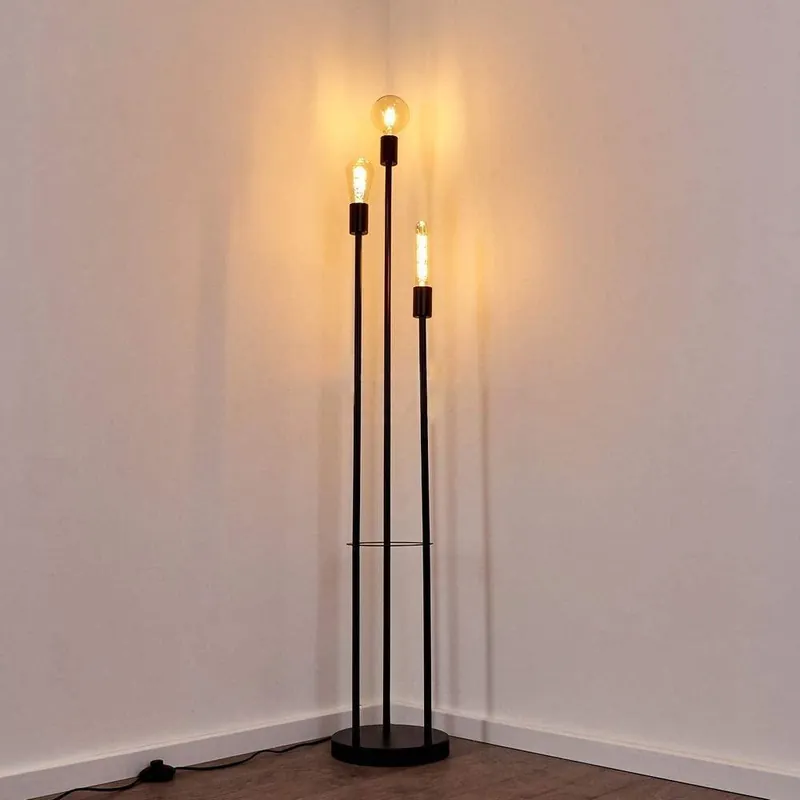 Lampadaire Salon Industriel Trio Design