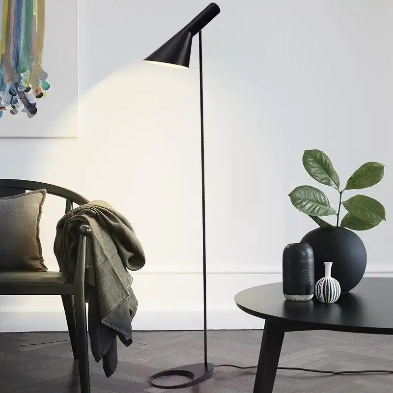 Lampadaire Salon Industriel Design Black