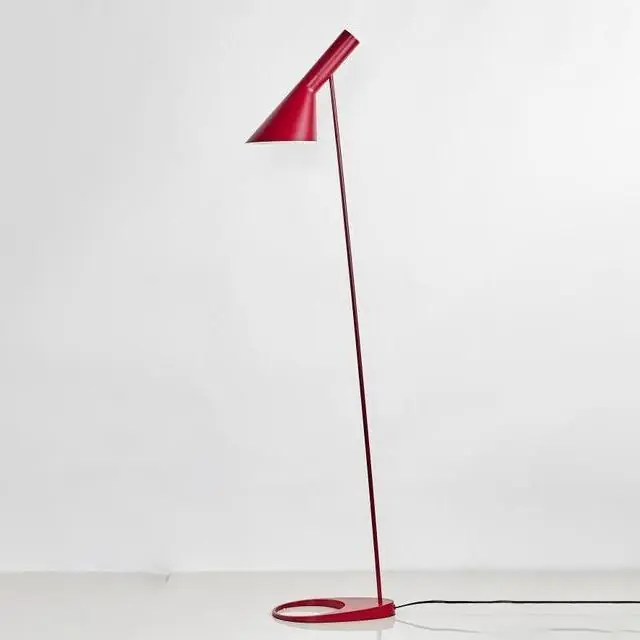 Lampadaire Salon Industriel Design Rouge