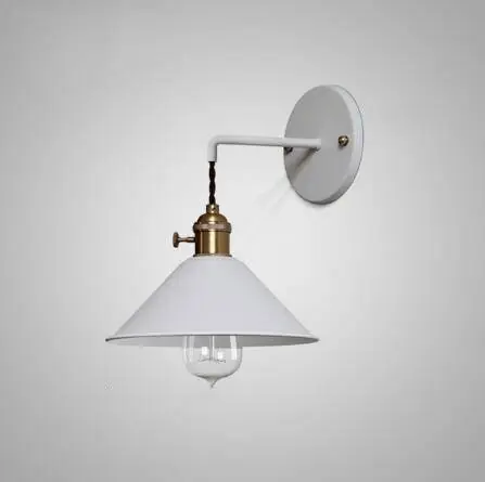 Applique Murale Industrielle Chambre - Blanche