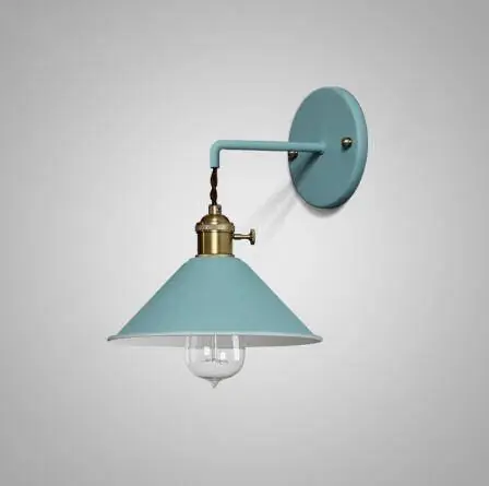 Applique Murale Industrielle Chambre - Bleue