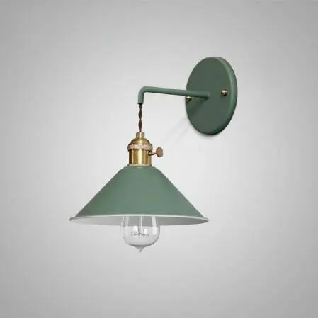 Applique Murale Industrielle Chambre - Verte
