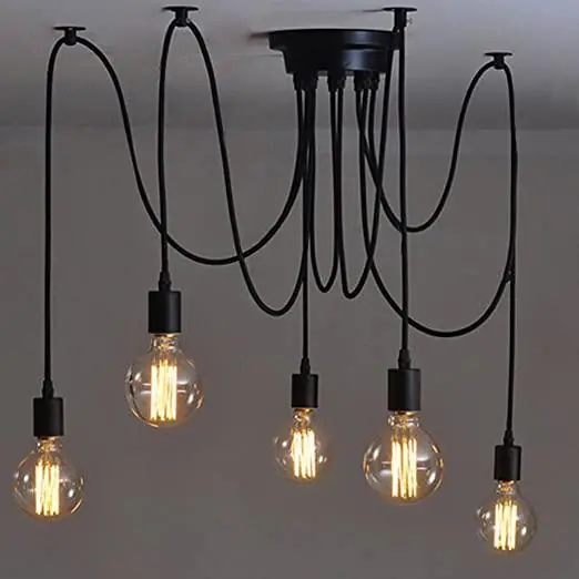 Lustre Araignée 5 ampoules