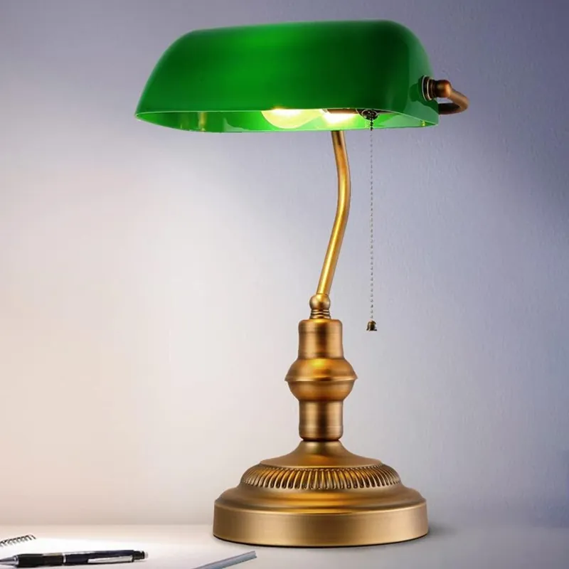 Lampe de Notaire en Laiton