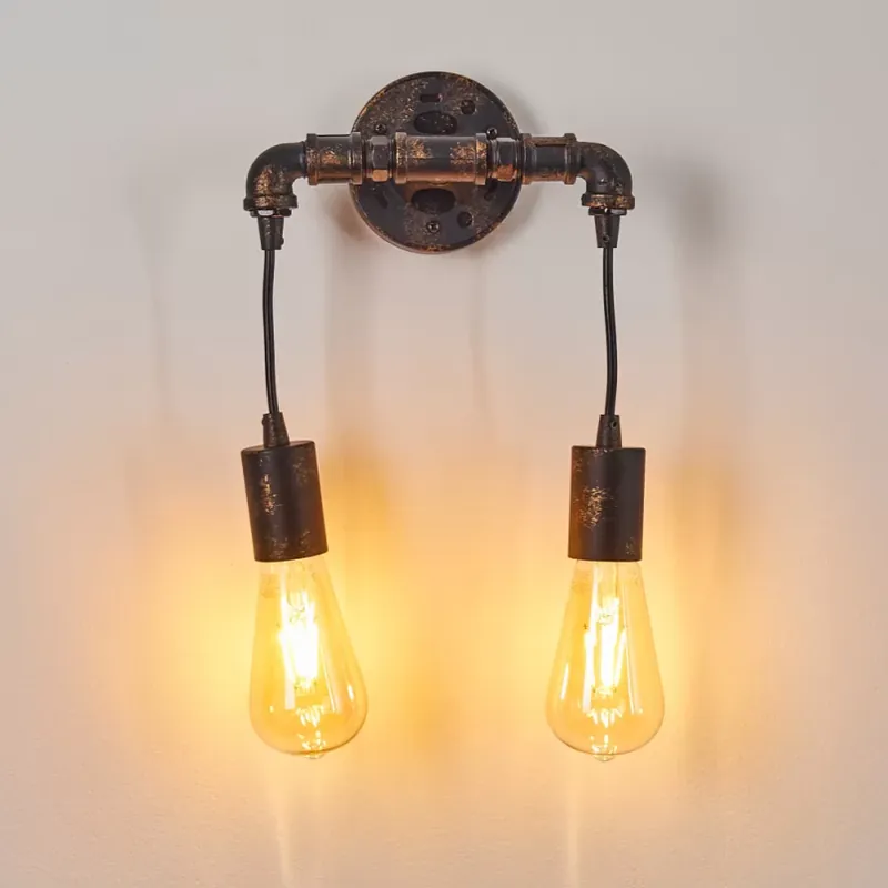 Lustre Mural Industriel