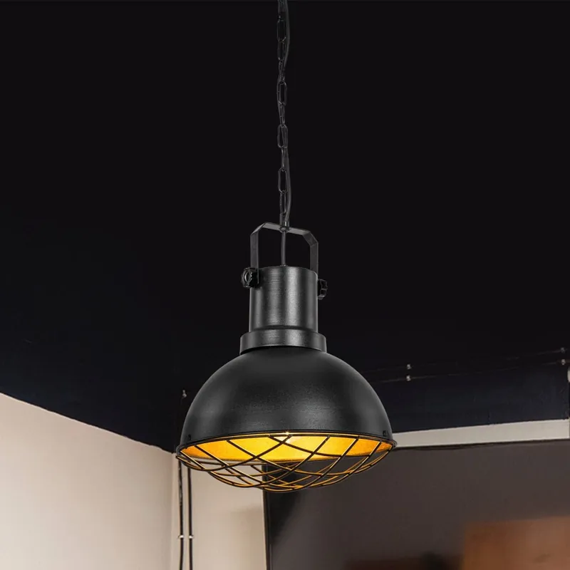 Suspension Industrielle Ancienne