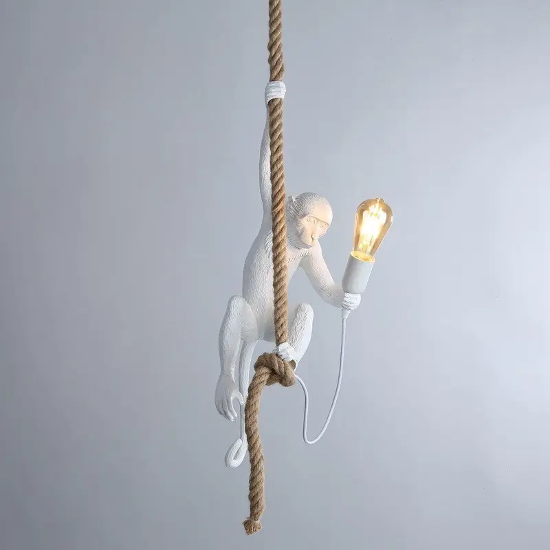 Suspension Singe Blanc