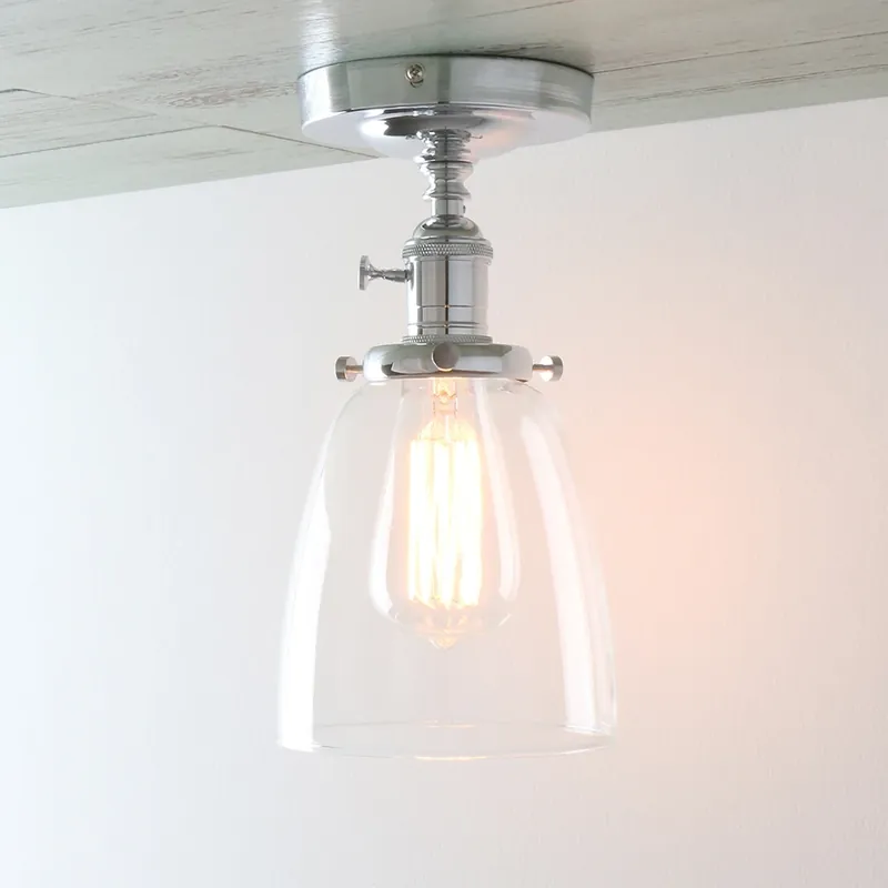Plafonnier Vintage Verre