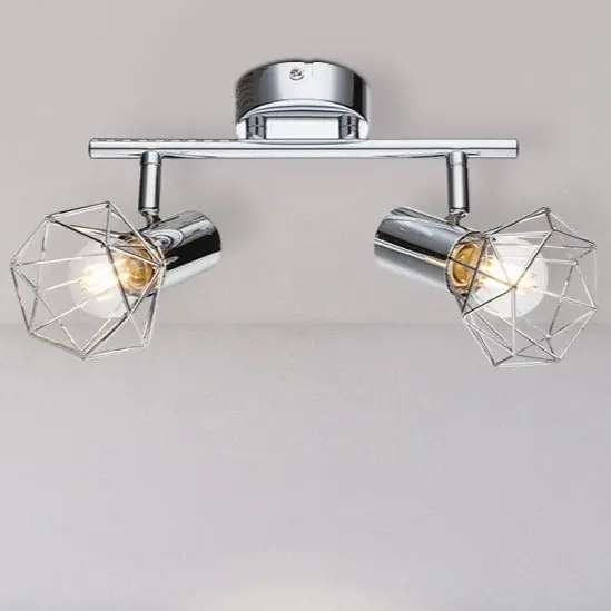 Plafonnier Metal Chrome