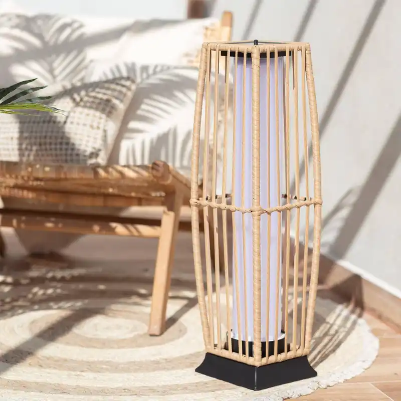 Lampadaire Exterieur Rotin