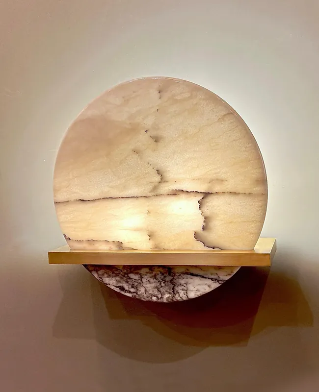 PLASENCIA Marble Sconce