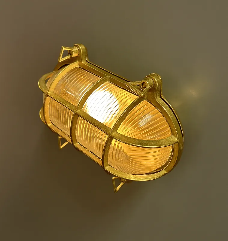 PINSK LARGE Nautical Wall Sconce