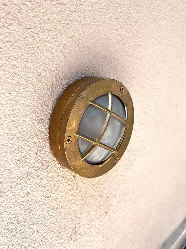 NAPOLI LOZENGE Maritime Wall Sconce