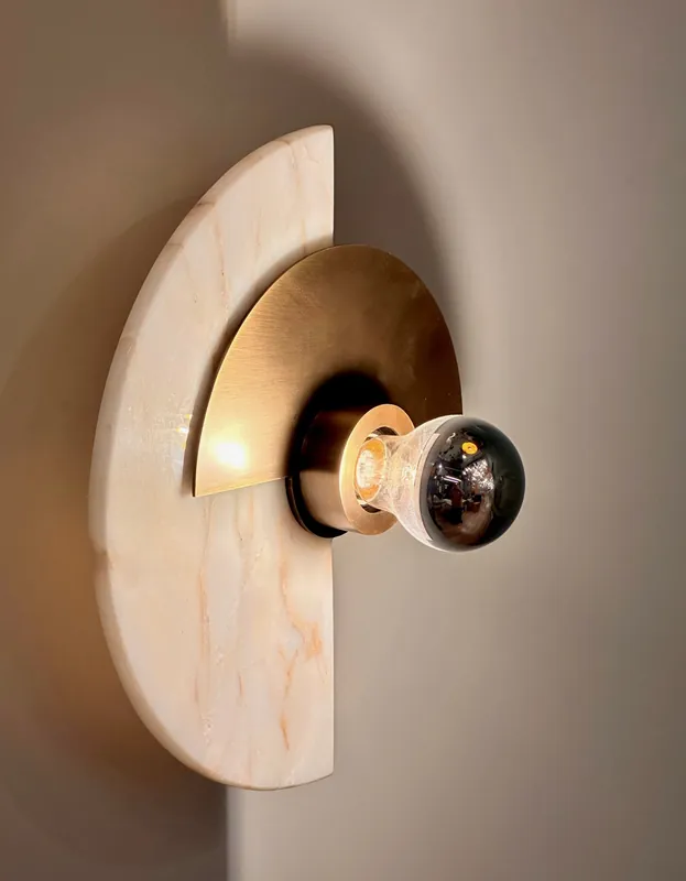 NIORT Marble Wall Sconce