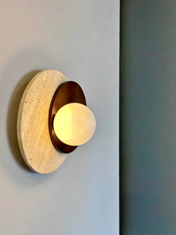 VRHNIKA TRAVERTINE Sconce