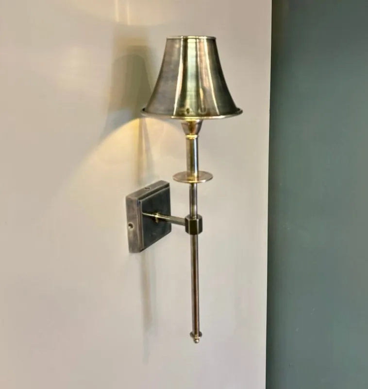 BUK Brass Body Wall Sconce