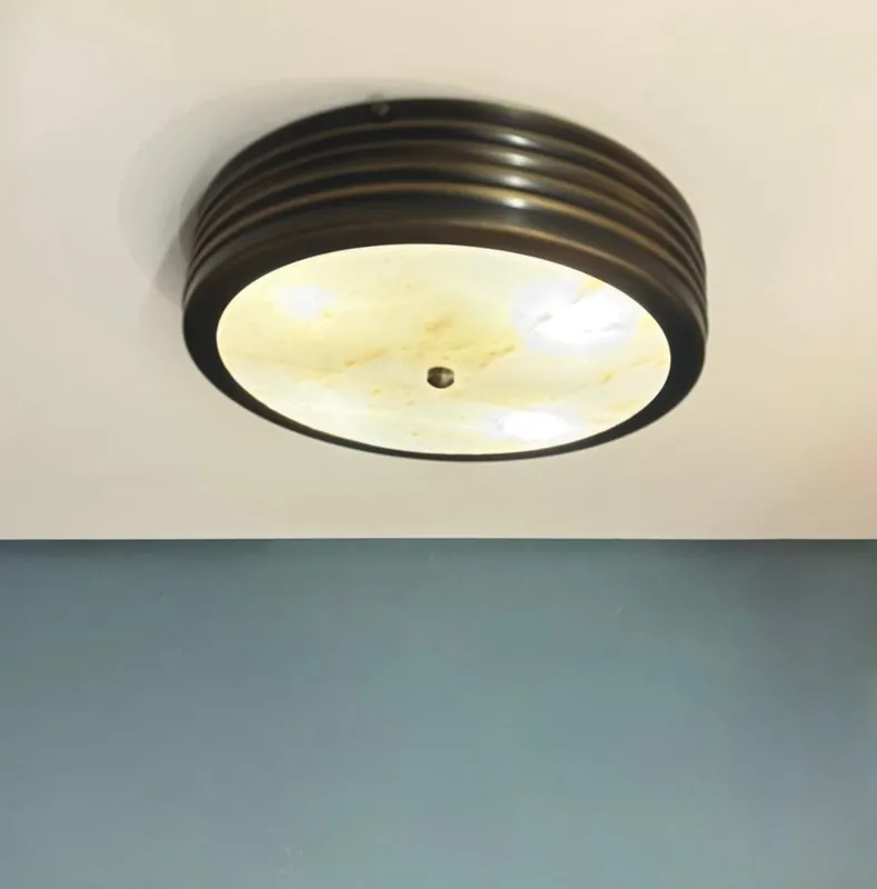 SERION CEILING Marble Semi Flush Mount Ceiling Light