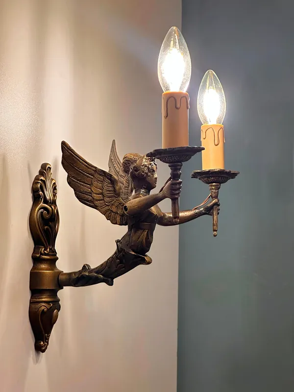 Applique murale victorienne en laiton DREUX