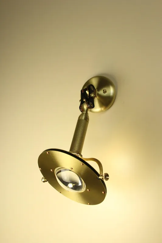 FLOPY Applique Articolata in Ottone