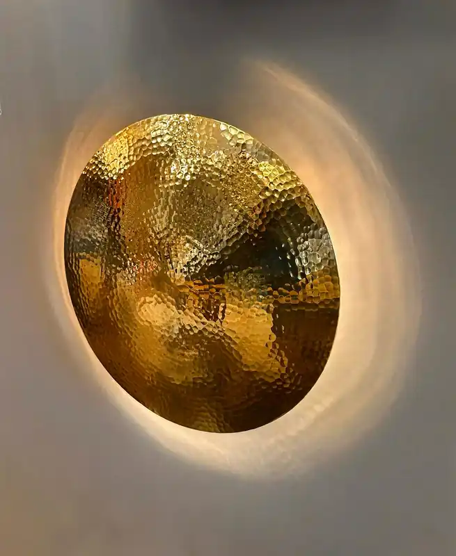 KRASICI Enkele Gesmeed Messing Wandverlichting