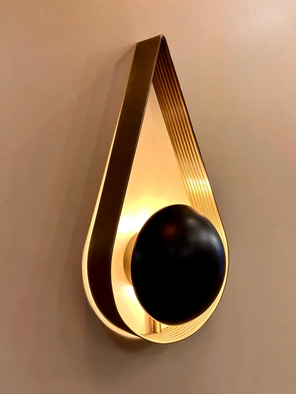 Trebol Sculptural Messing Gietijzeren Wandlamp