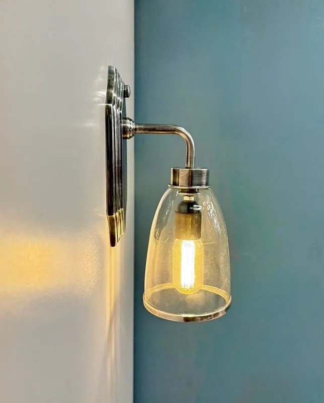 TESSON Messing Wandlamp