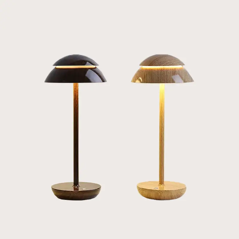 Glarefusion Creative dobbeltlags kuppelbordslampe