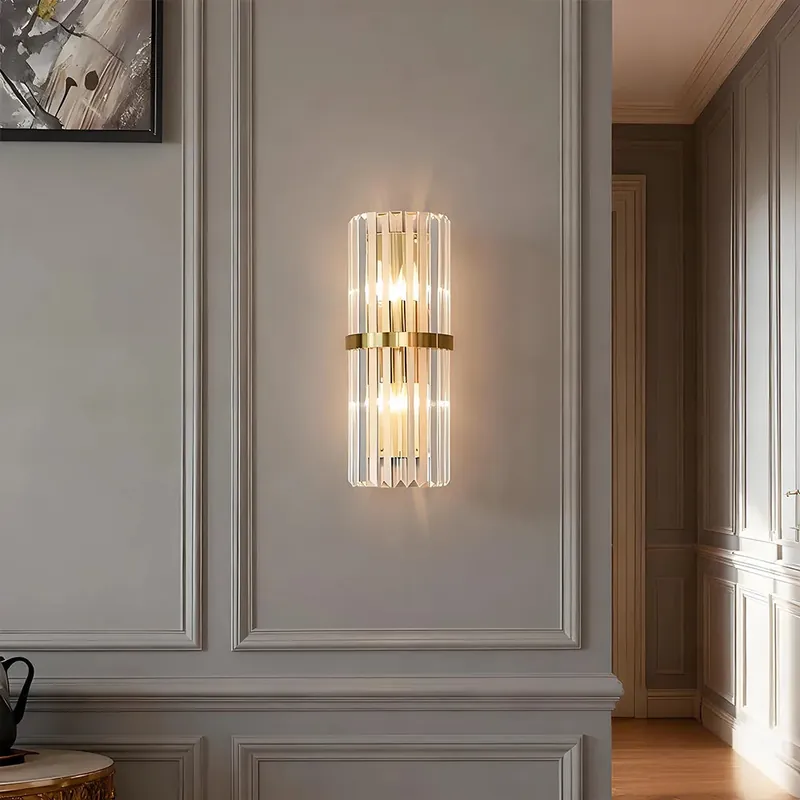 Modern Chic Stainless Steel Luxurious Wall Light