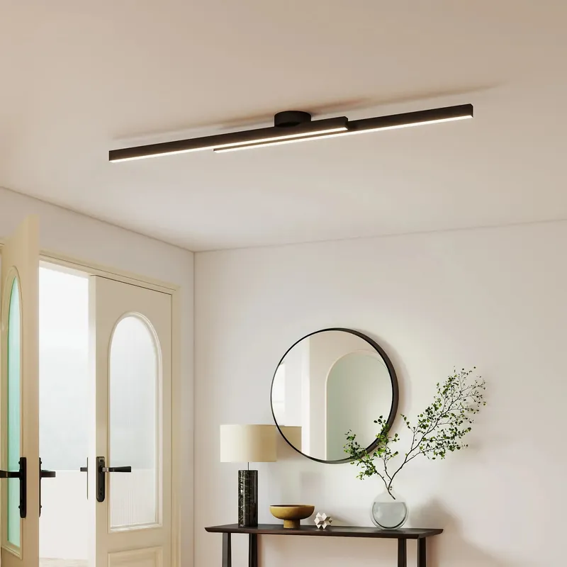 Modern Aluminum Long Strip Ceiling Light