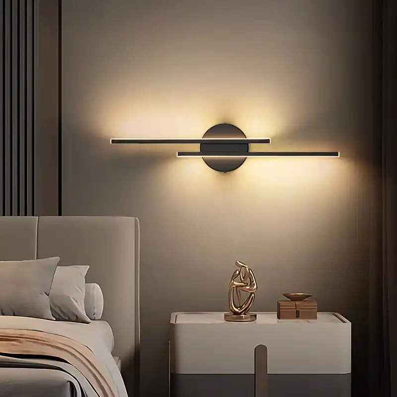LED Double-Line Wall Lamps for Atmosphere Corridor
