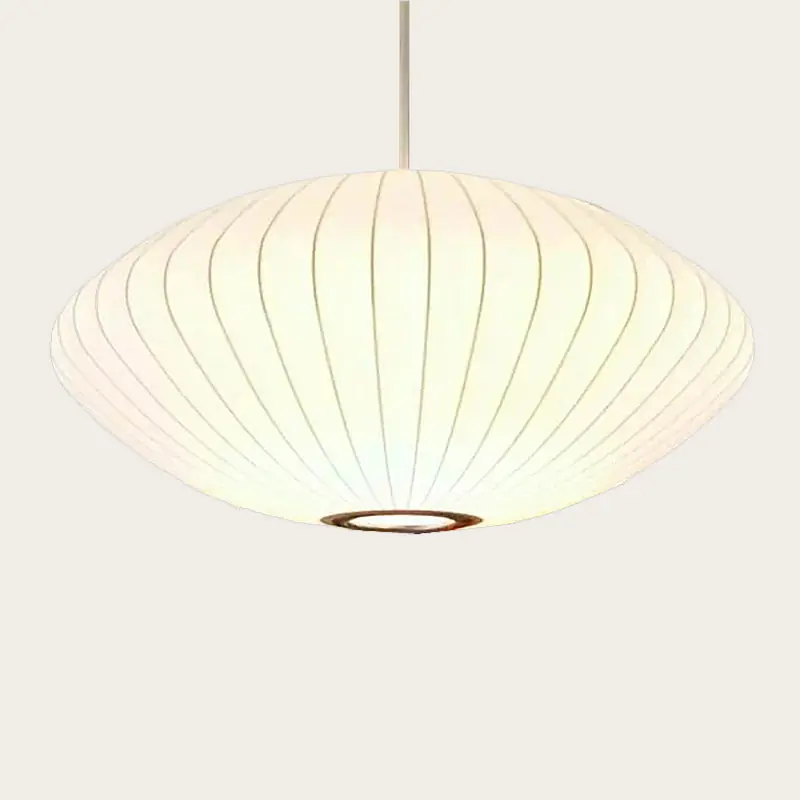 Suspension lanterne nordique en tissu