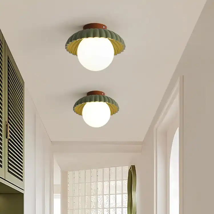Plafonnier minimaliste pour couloir, allée, balcon